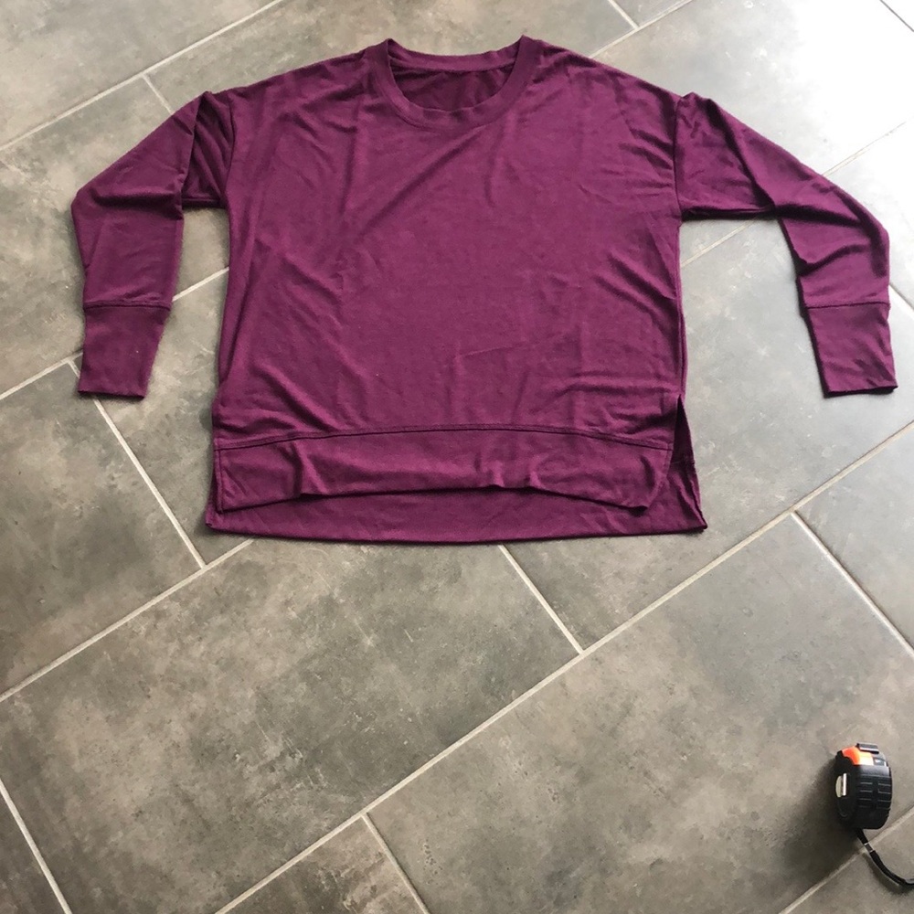 Plum Crew Neck, Soft Knit